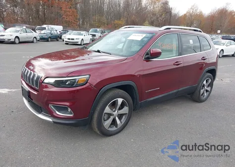 2019 Jeep Cherokee Limited 4X4 z USA, uszkodzony, nr VIN 1C4PJMDX2KD445586